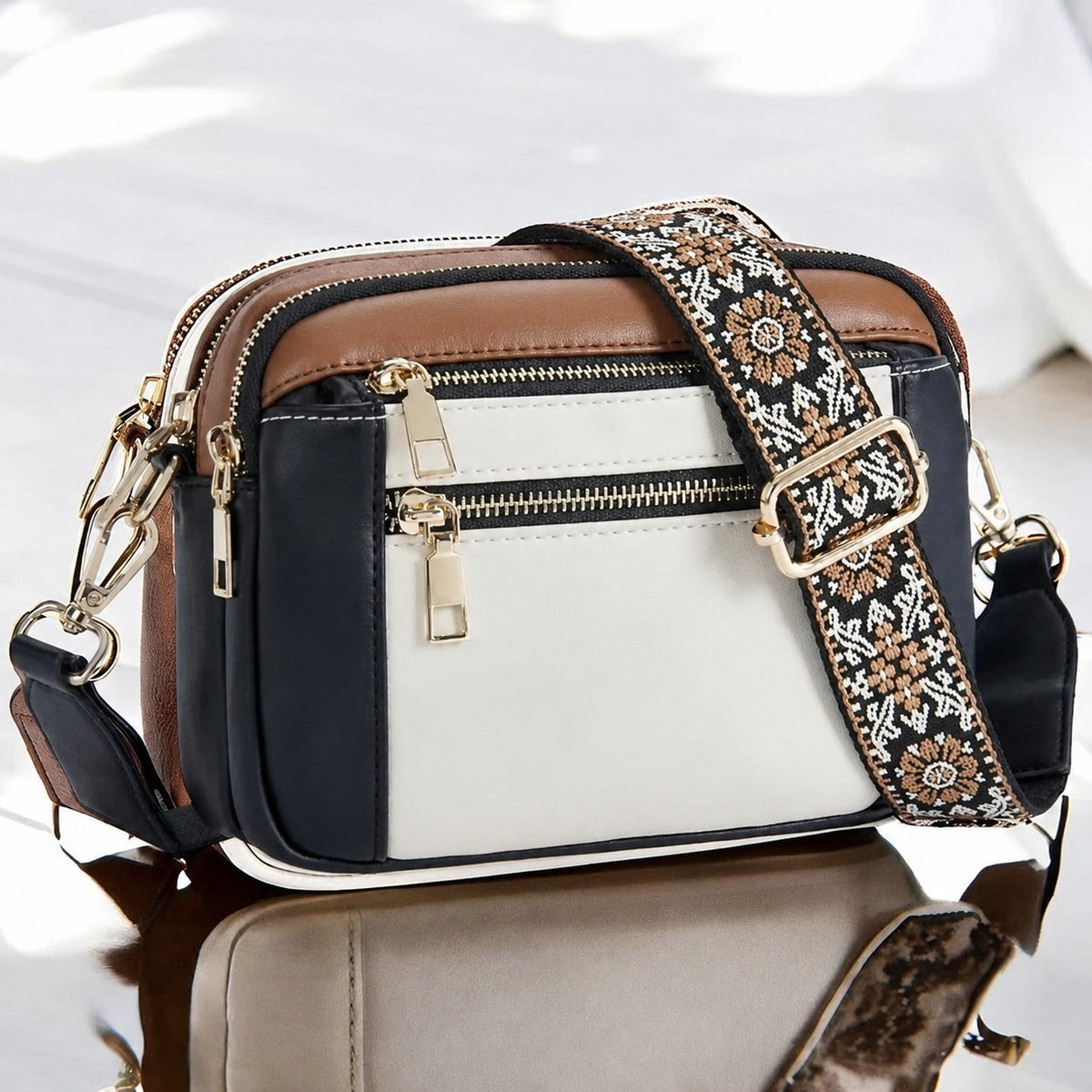 Marissa - Bolso con estilo y cremallera