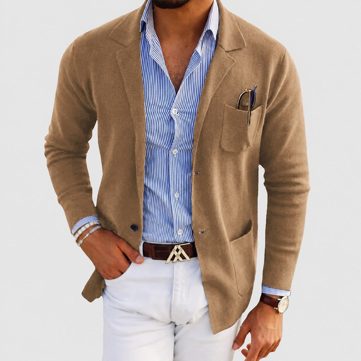 Olivier - Blazer casual ajustado