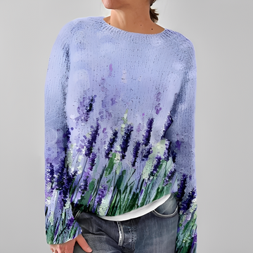 Liliane - Jersey elegante con cuello redondo