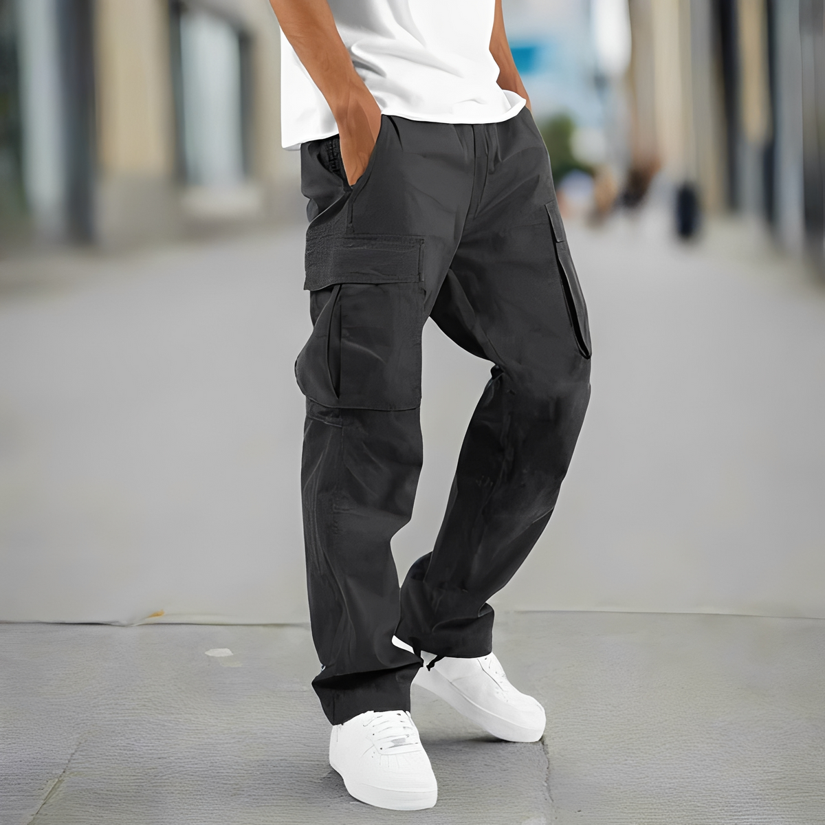 Noah - Pantalones cargo multifuncionales y resistentes