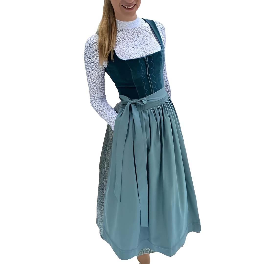 Muriel - Dirndl sofisticado para Oktoberfest para mujeres (sin forro)