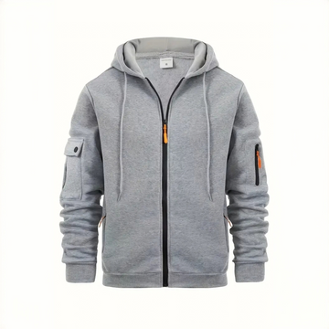 Ralph - Cómoda sudadera con capucha y cremallera