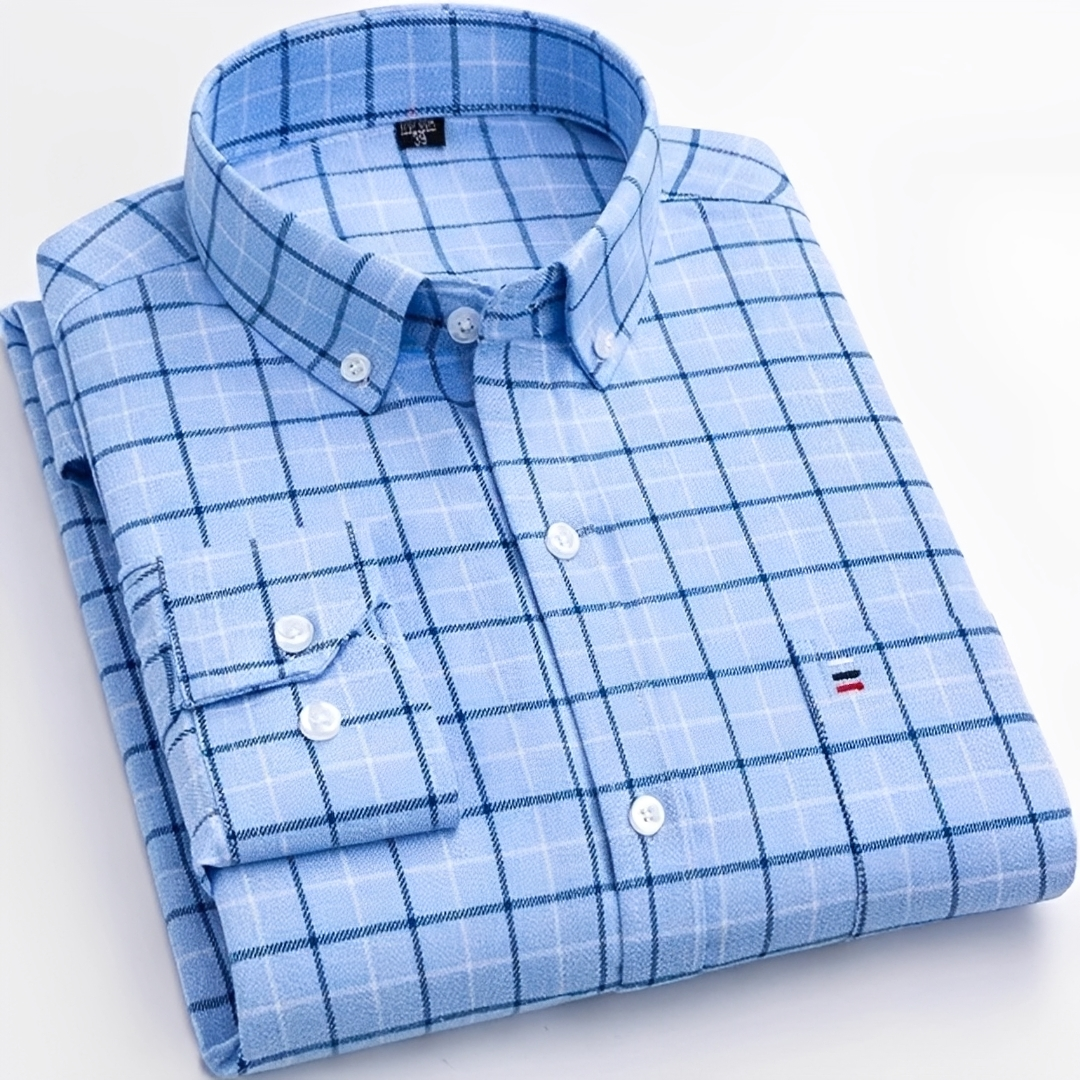 Louis - Camisa de cuadros informal