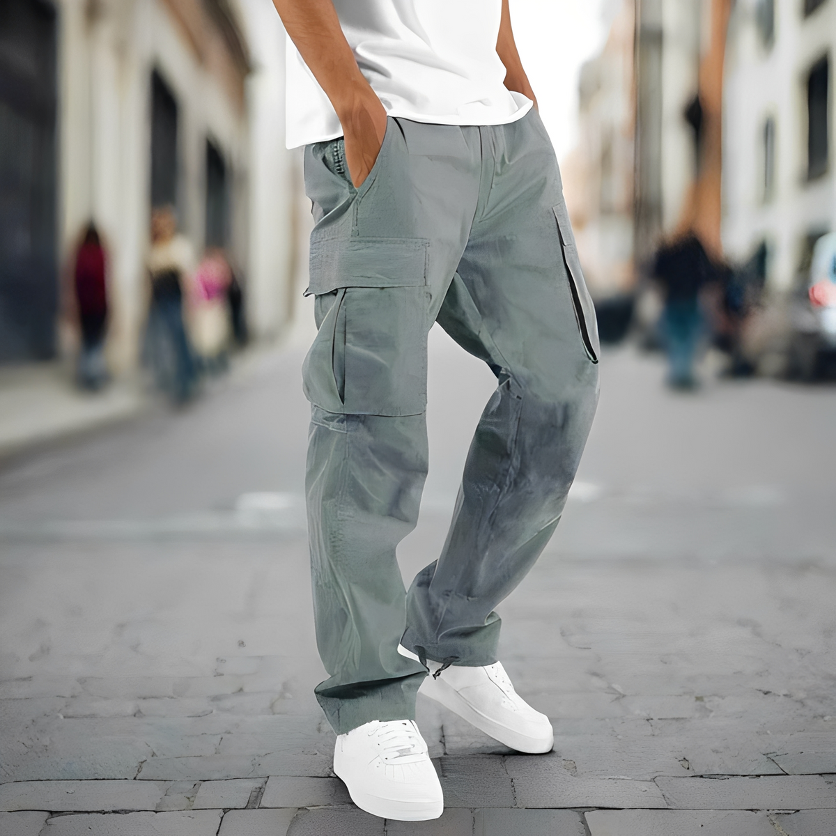 Noah - Pantalones cargo multifuncionales y resistentes