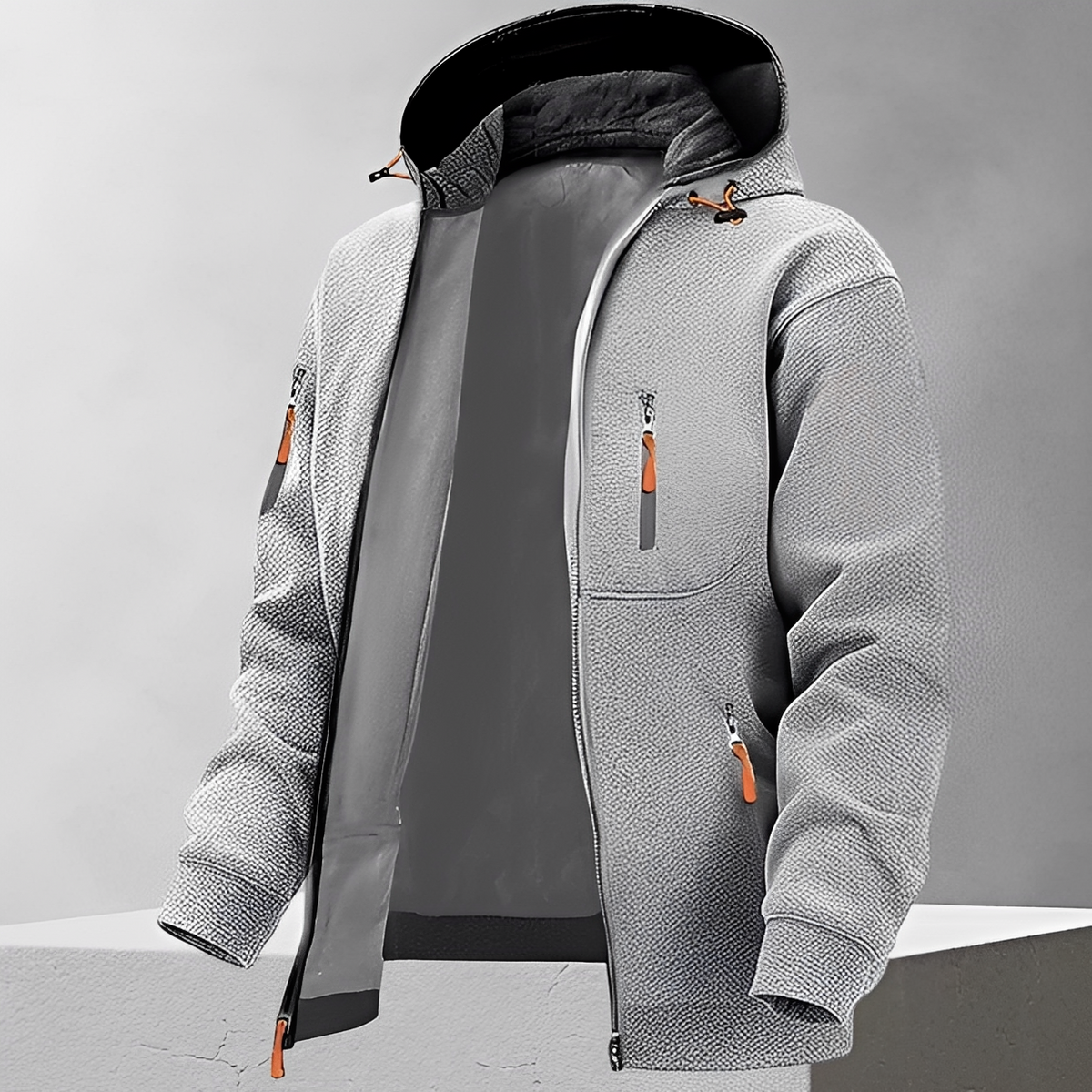 Simon - Chaqueta resistente y abrigada con capucha