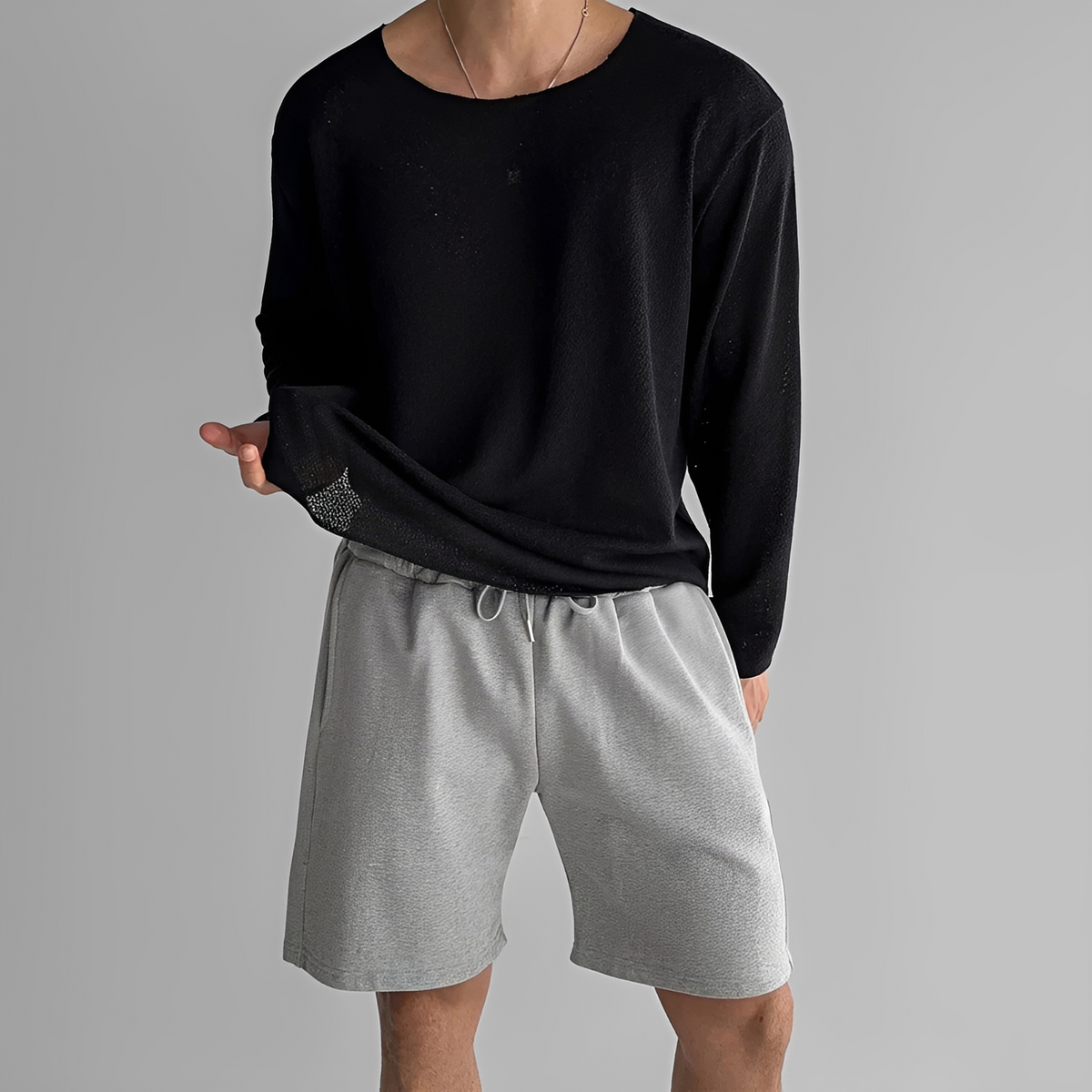 Carter - Camiseta confortable con cuello redondo