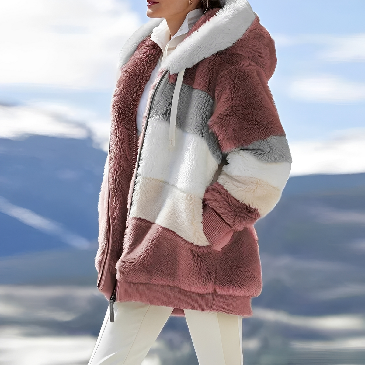 Alice - Chaqueta sofisticada y acogedora