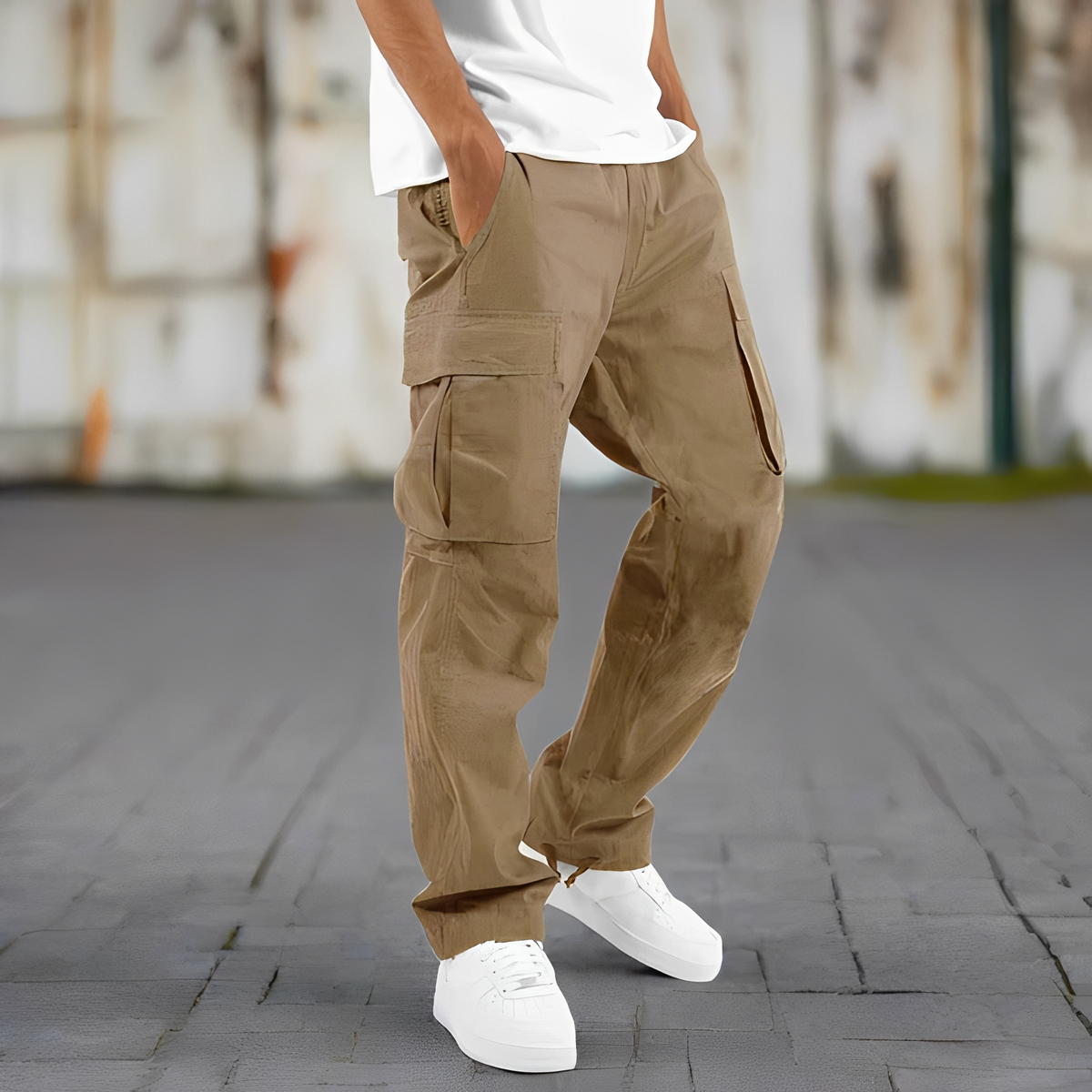 Noah - Pantalones cargo multifuncionales y resistentes