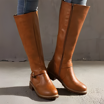 Livie - Botas con estilo con cremallera