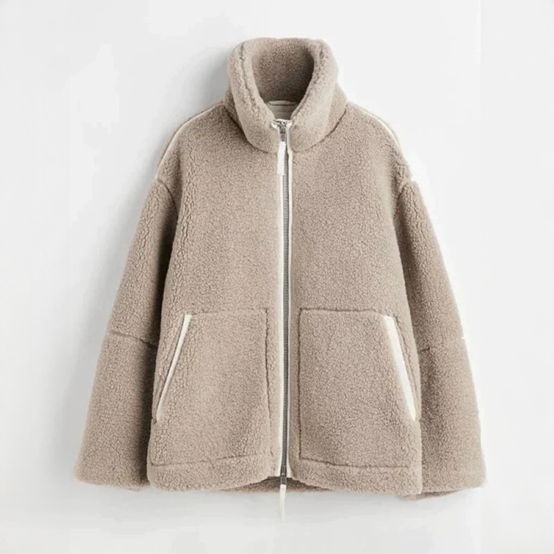 Daria - Chaqueta amplia elegante y abrigada