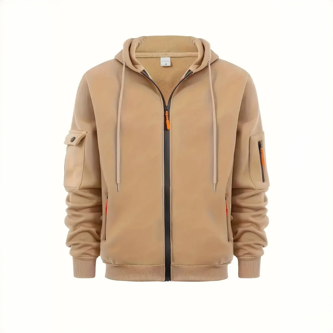 Ralph - Cómoda sudadera con capucha y cremallera