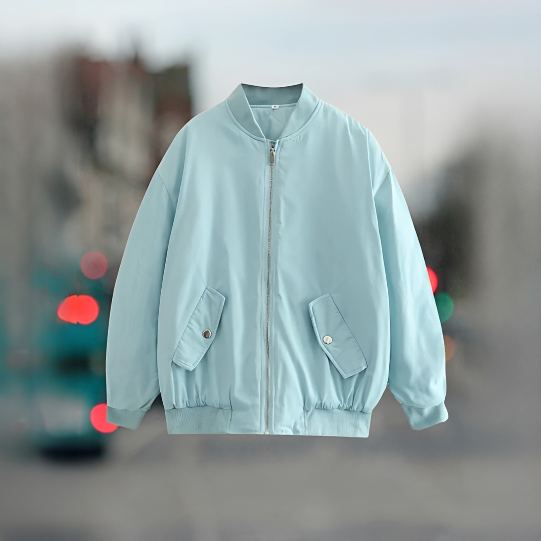 Fellaine - Chaqueta bomber oversize confortable