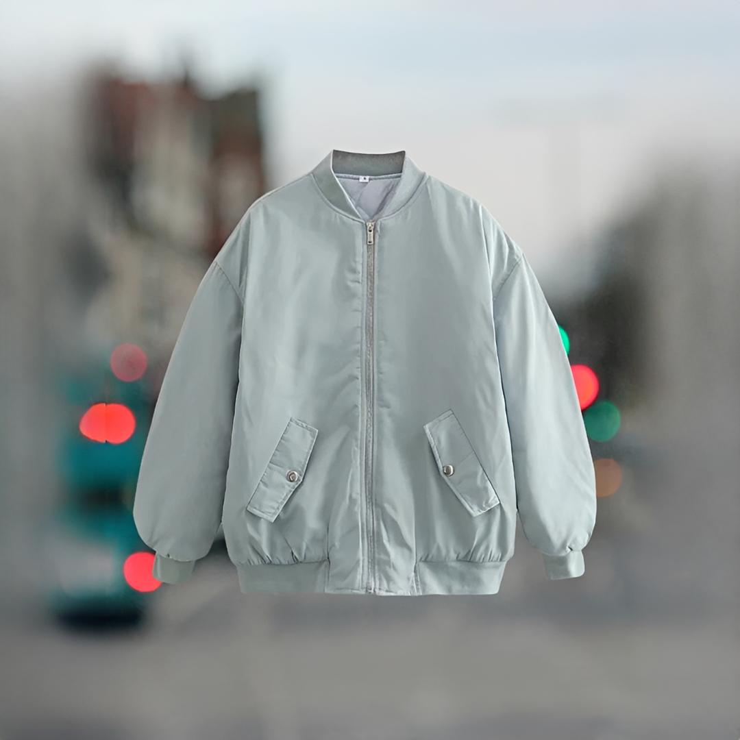 Fellaine - Chaqueta bomber oversize confortable