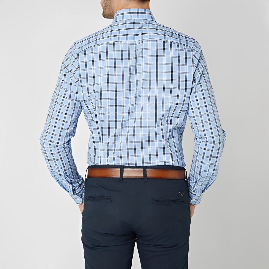 Louis - Camisa de cuadros informal