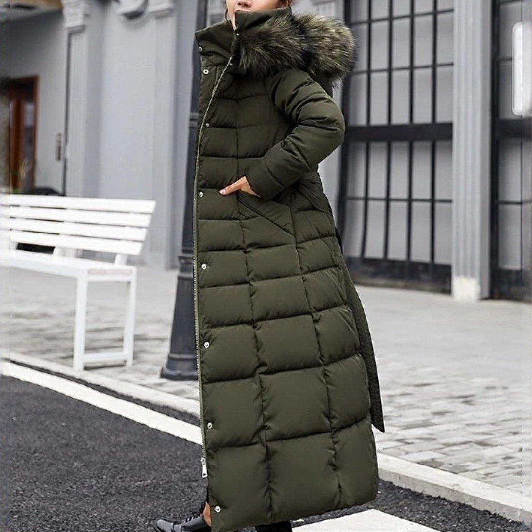 Keyla - Abrigo de invierno cómodo y distinguido