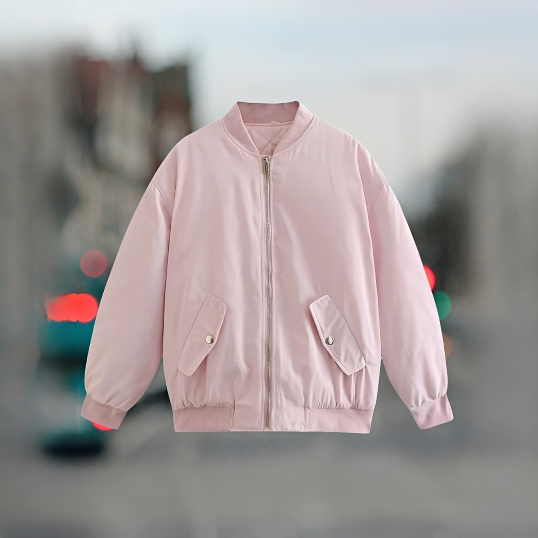 Fellaine - Chaqueta bomber oversize confortable