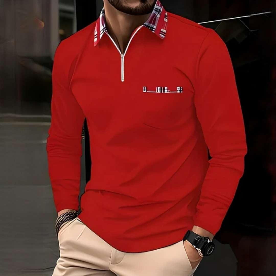 Florent - Camisa de manga larga casual