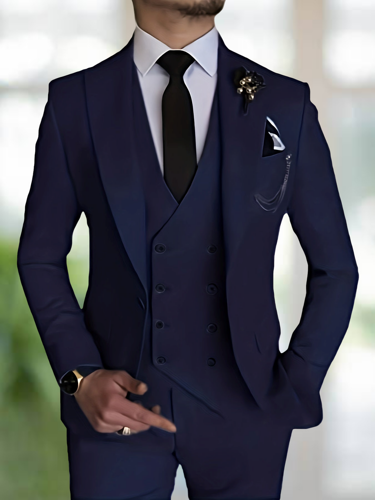 Orson – Traje Slim Fit de 3 Piezas para Hombres