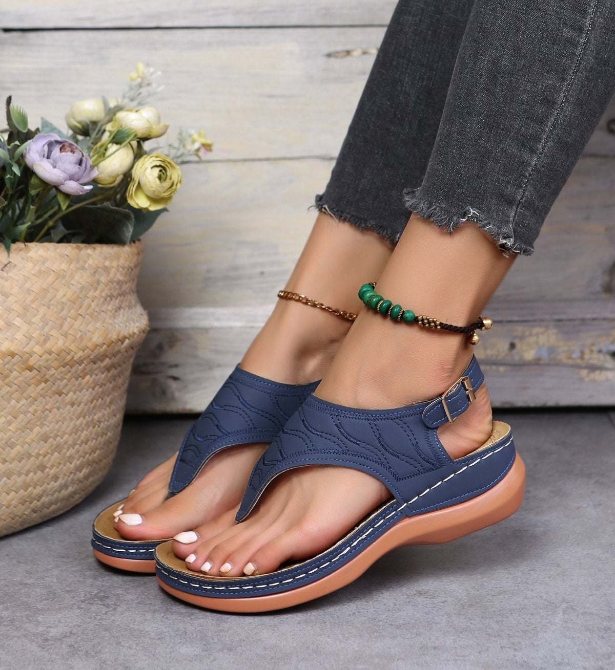 Sandalias para mujer - Diseño moderno para verano y uso diario