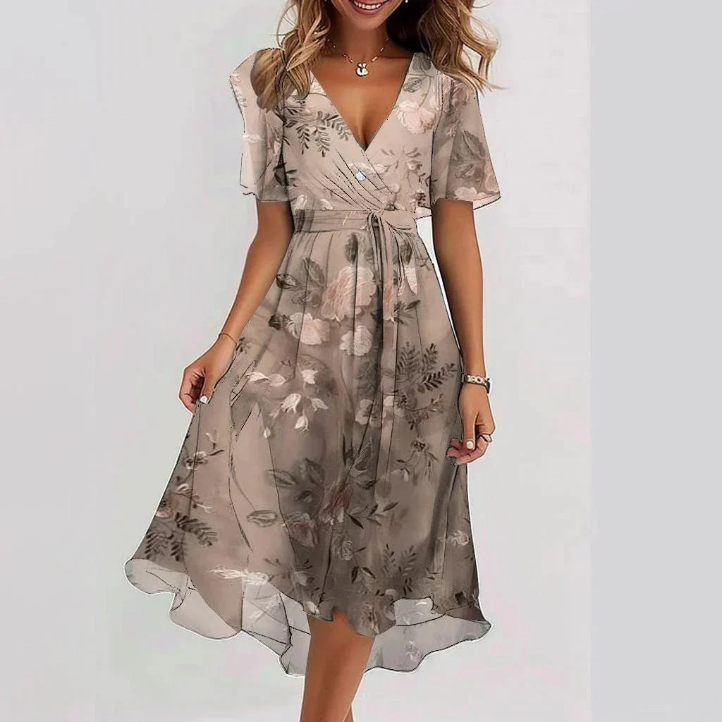 Connie – Elegante vestido envolvente para mujeres