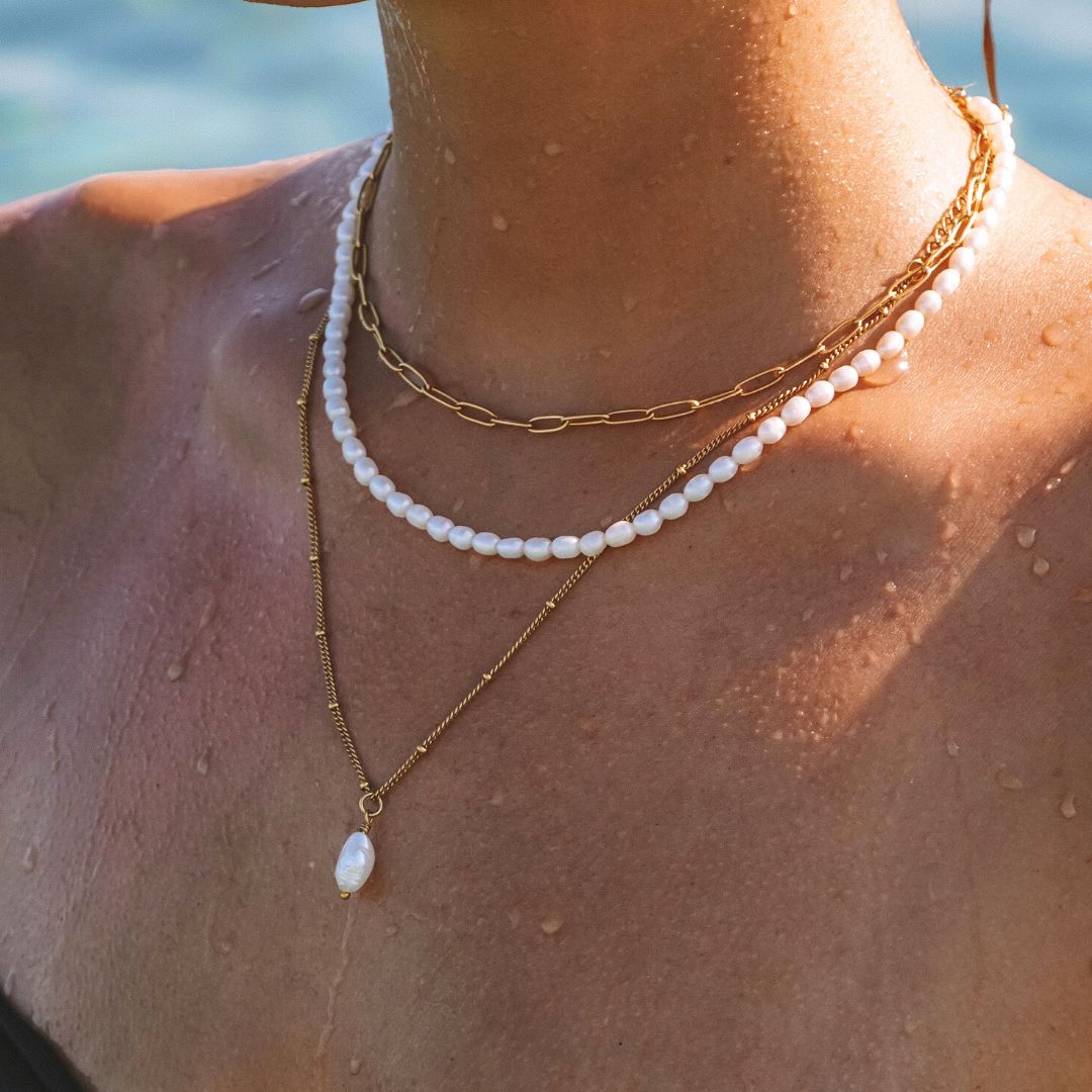 Marinelle – Colgante clásico con perla de agua dulce