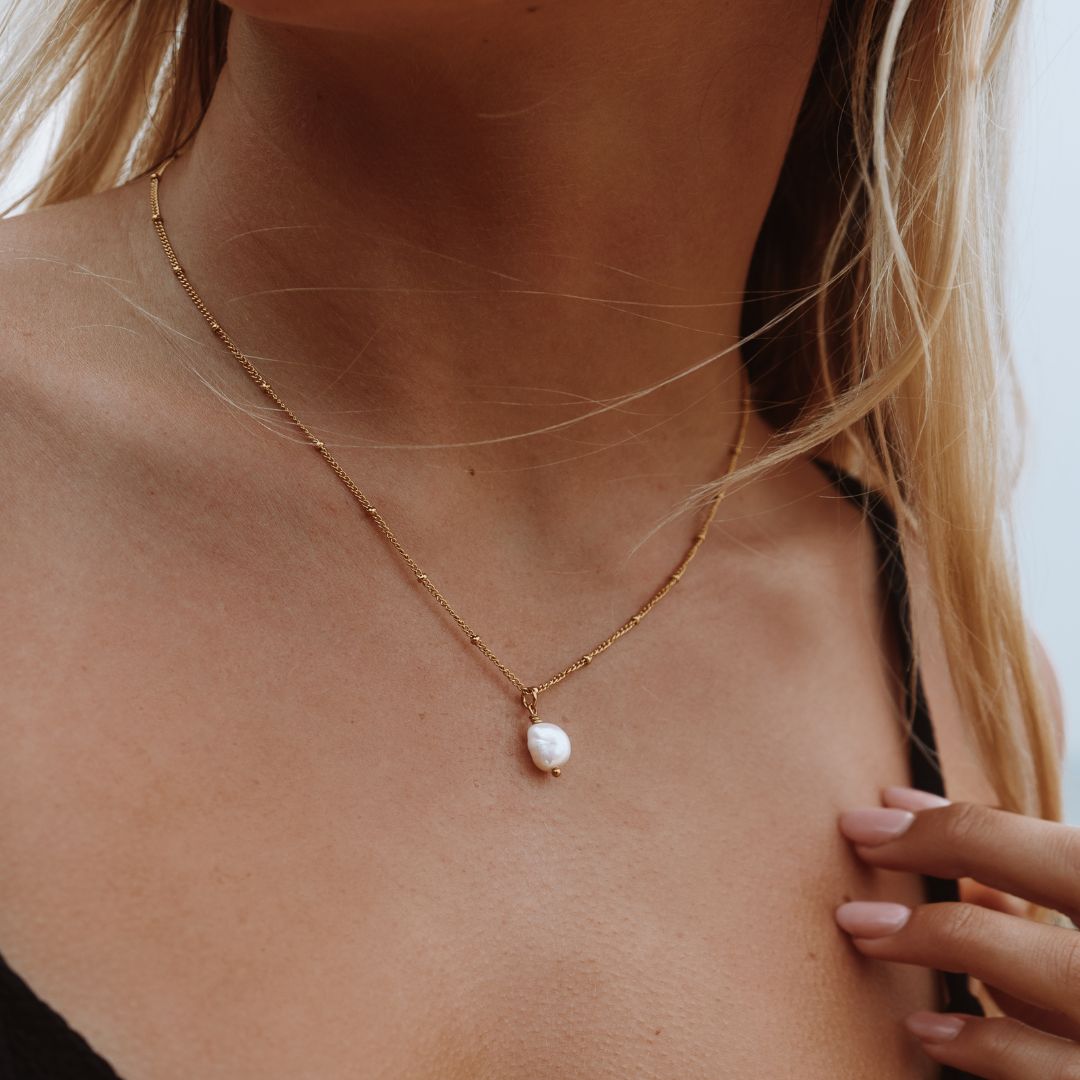 Marinelle – Colgante clásico con perla de agua dulce