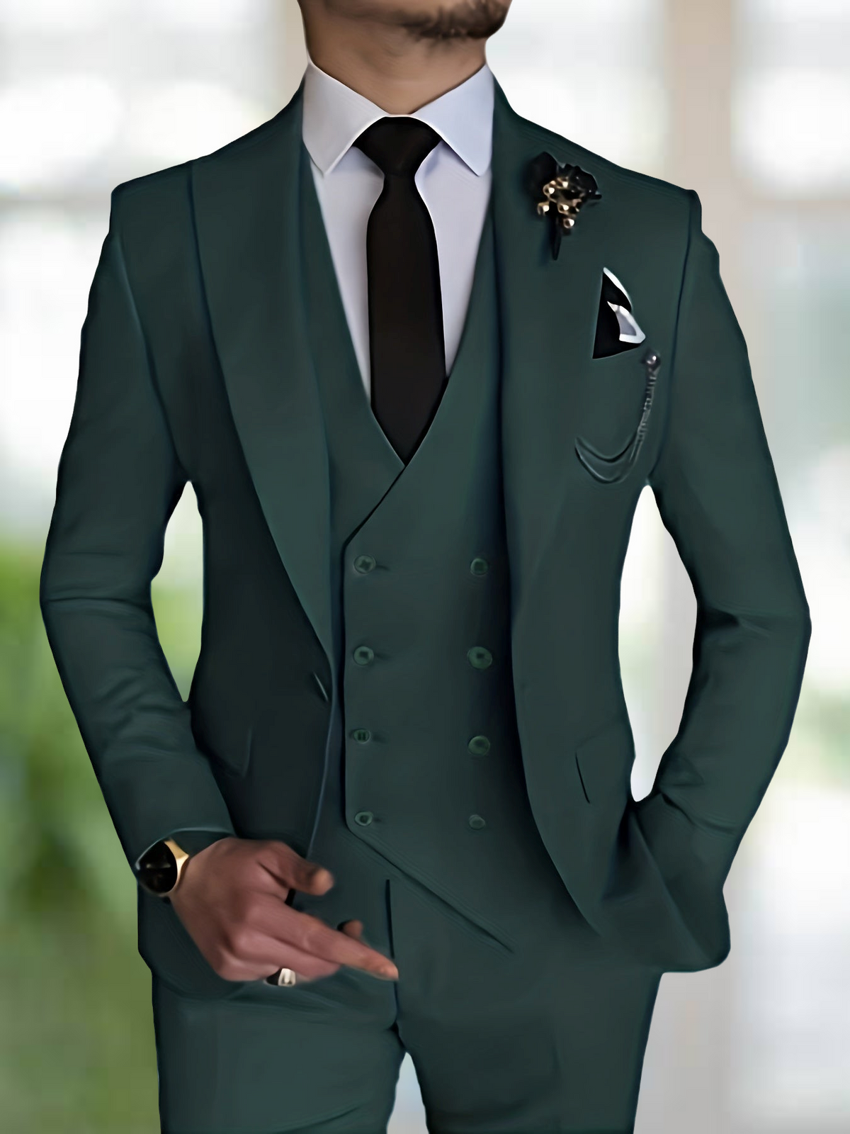 Orson – Traje Slim Fit de 3 Piezas para Hombres