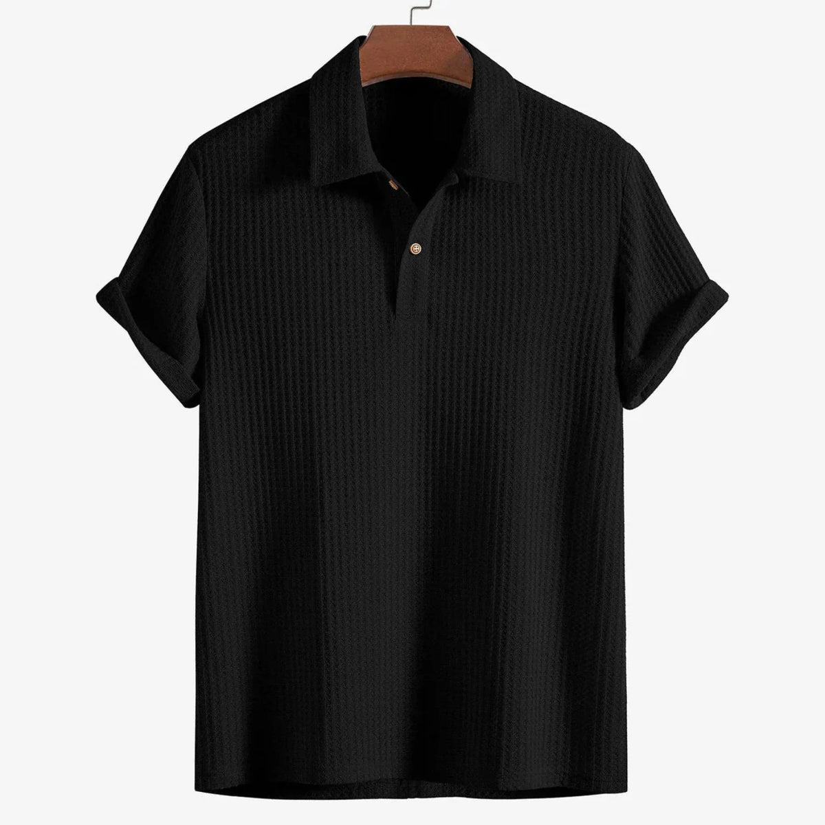 Aria - camiseta de manga corta con botones