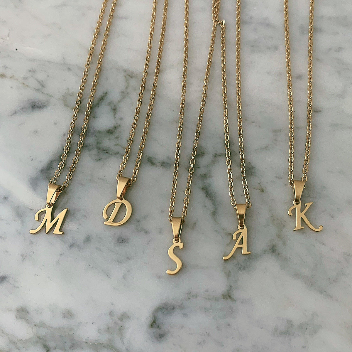 Alessia – Collar de iniciales 26 letras