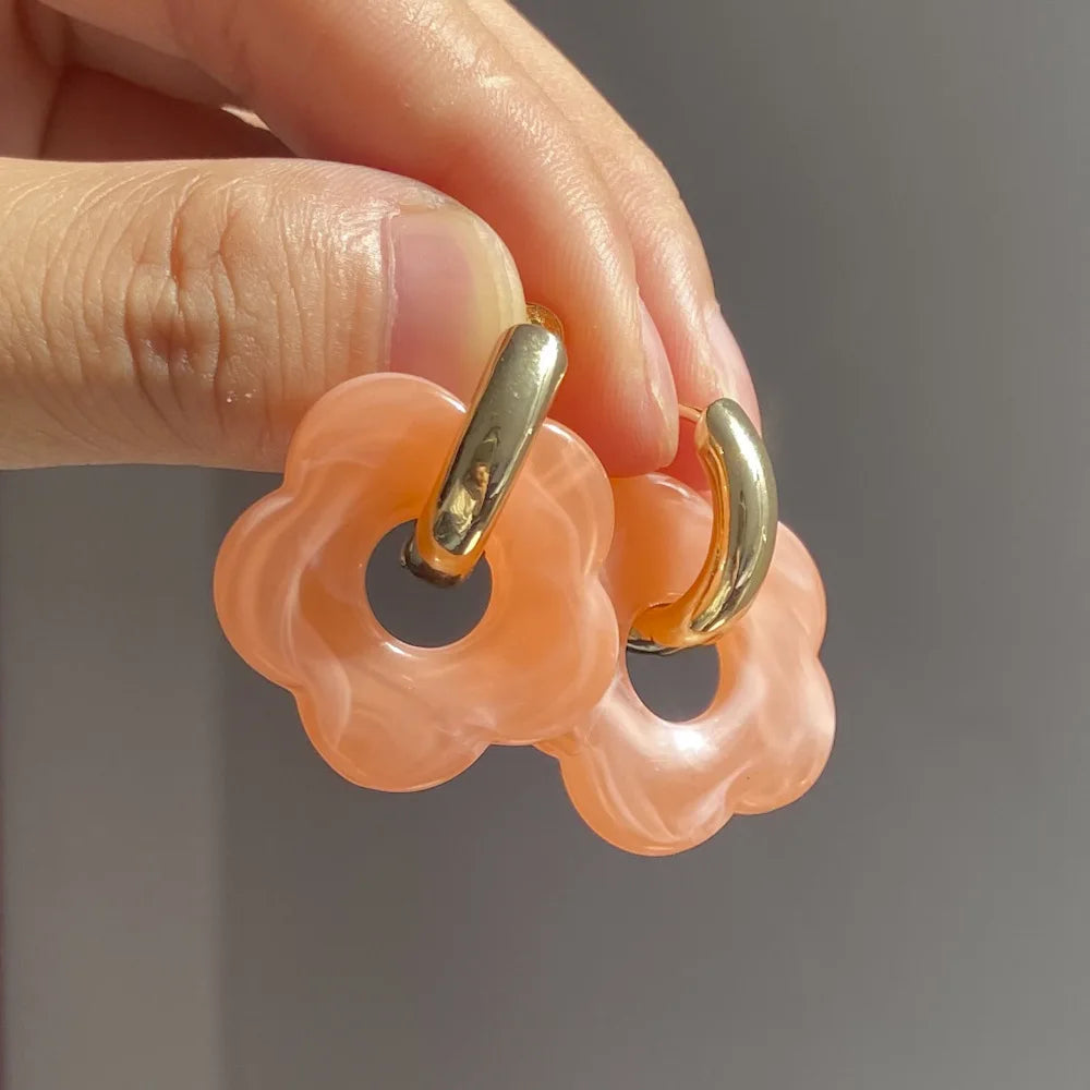 Florella – Aros Elegantes con Flores de Resina
