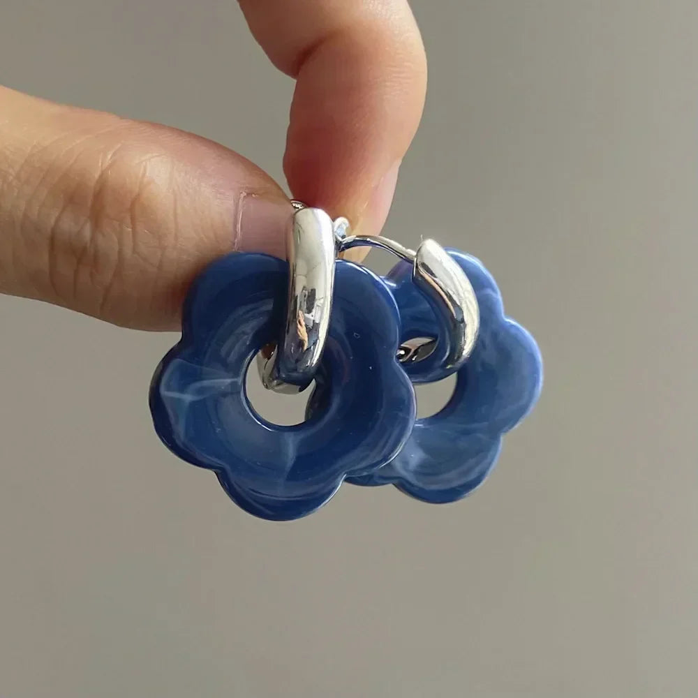 Florella – Aros Elegantes con Flores de Resina