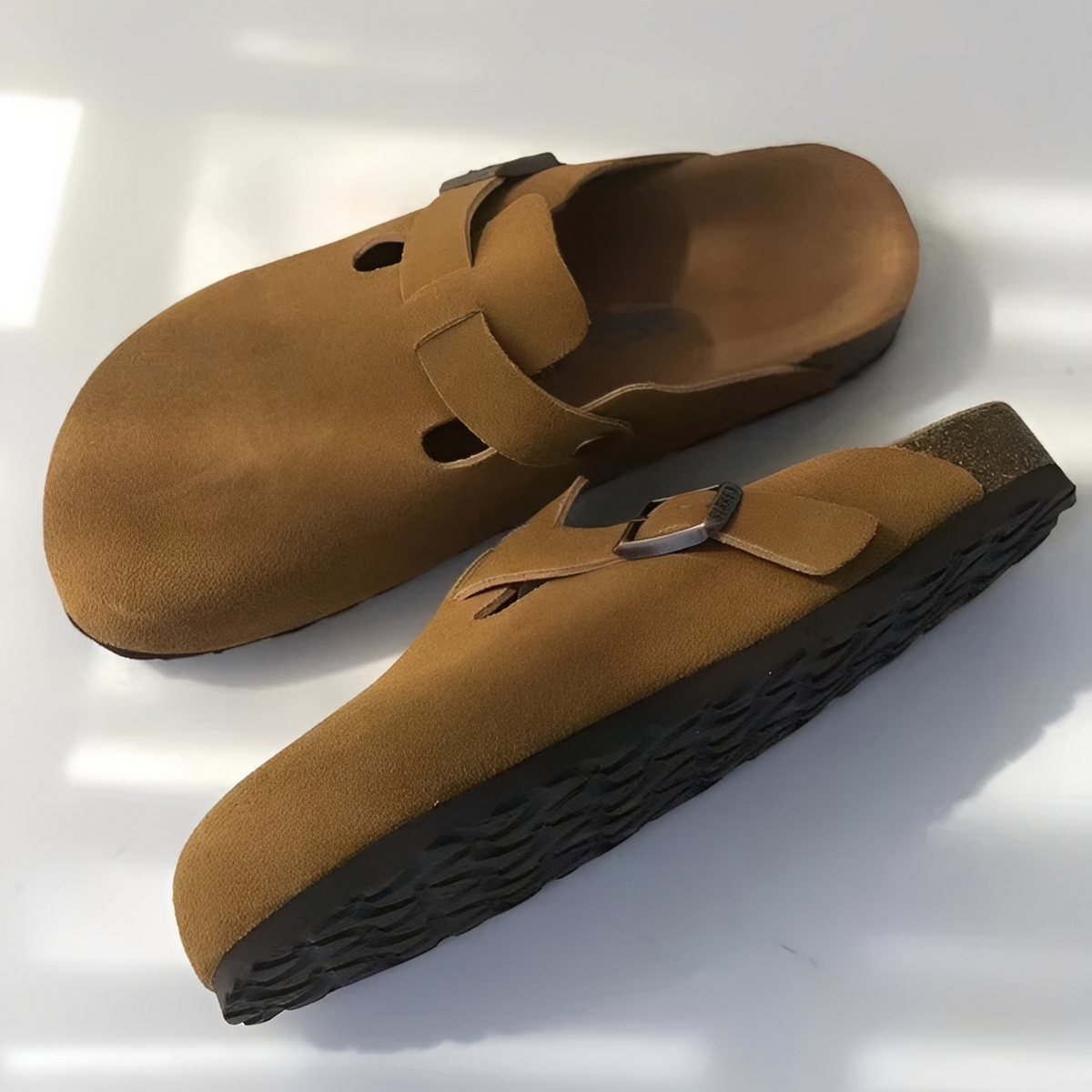 Rendon - Sandalias de verano cómodas para hombre