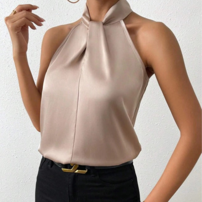 Giea - Elegante Haltertop: Estilo Sin Esfuerzo, Para Eventos