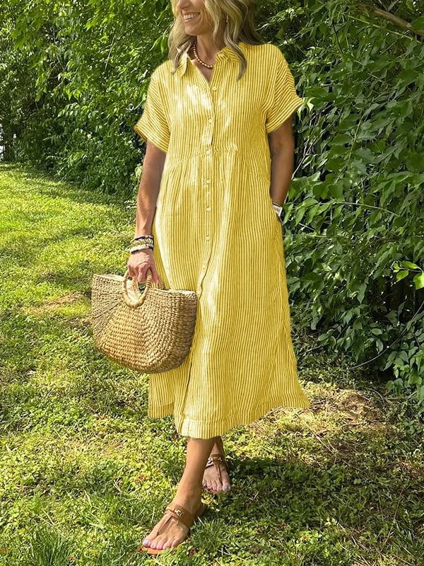 Corinne – Vestido camisa elegante para mujeres