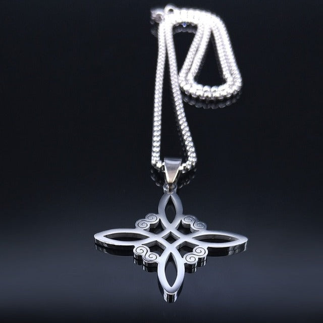 Morwen – Collar con nudo protector de bruja