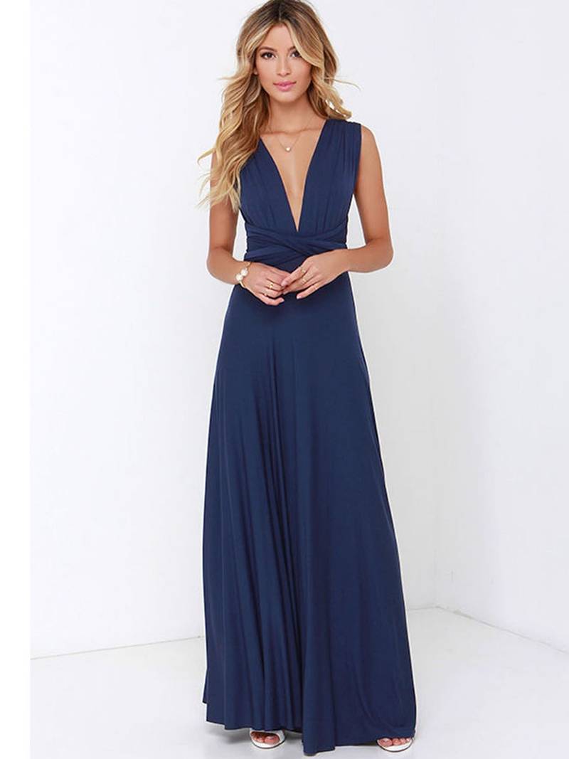 Serene - Un vestido maxi versátil que se puede transformar