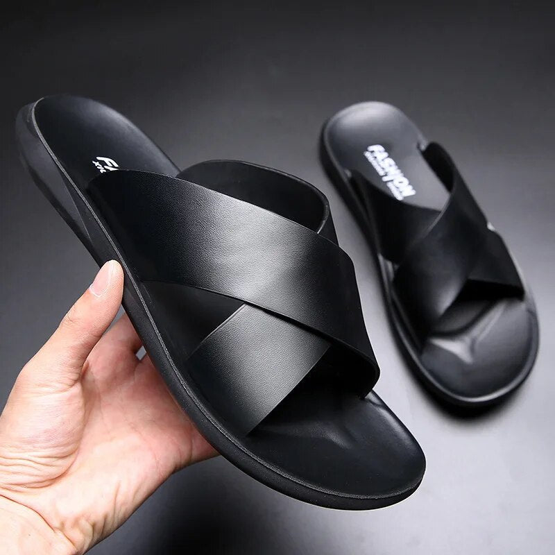 Raul - Sandalias Casual Antideslizantes para Hombre