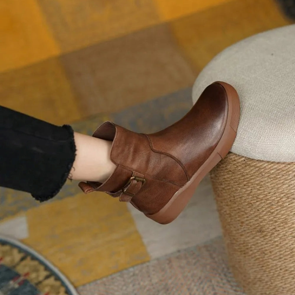Belladonna - Botines Vintage de Estilo Clásico