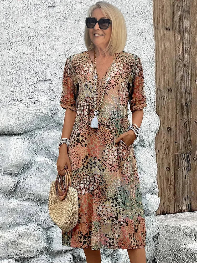 Tanya – Vestido de verano sofisticado para mujeres
