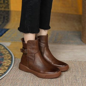 Belladonna - Botines Vintage de Estilo Clásico