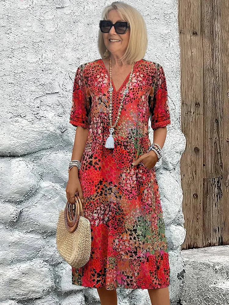 Tanya – Vestido de verano sofisticado para mujeres