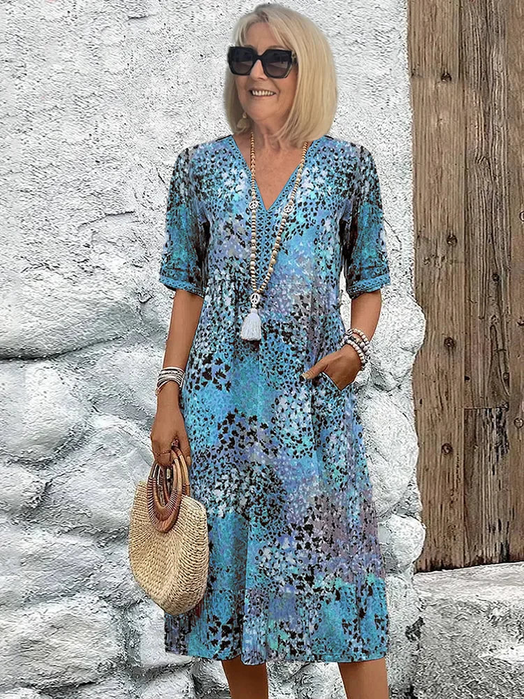 Tanya – Vestido de verano sofisticado para mujeres