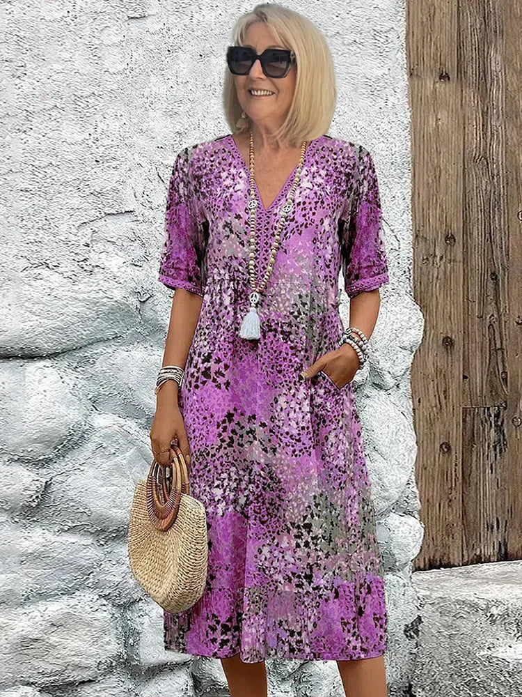 Tanya – Vestido de verano sofisticado para mujeres