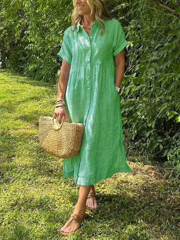 Corinne – Vestido camisa elegante para mujeres
