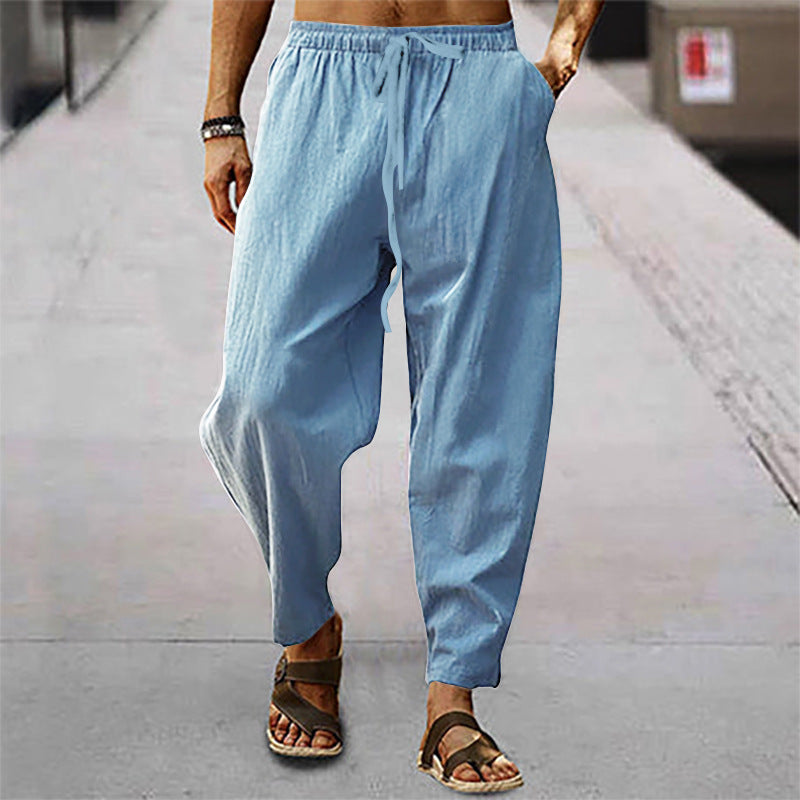 Titus - Pantalones confortables con cordón