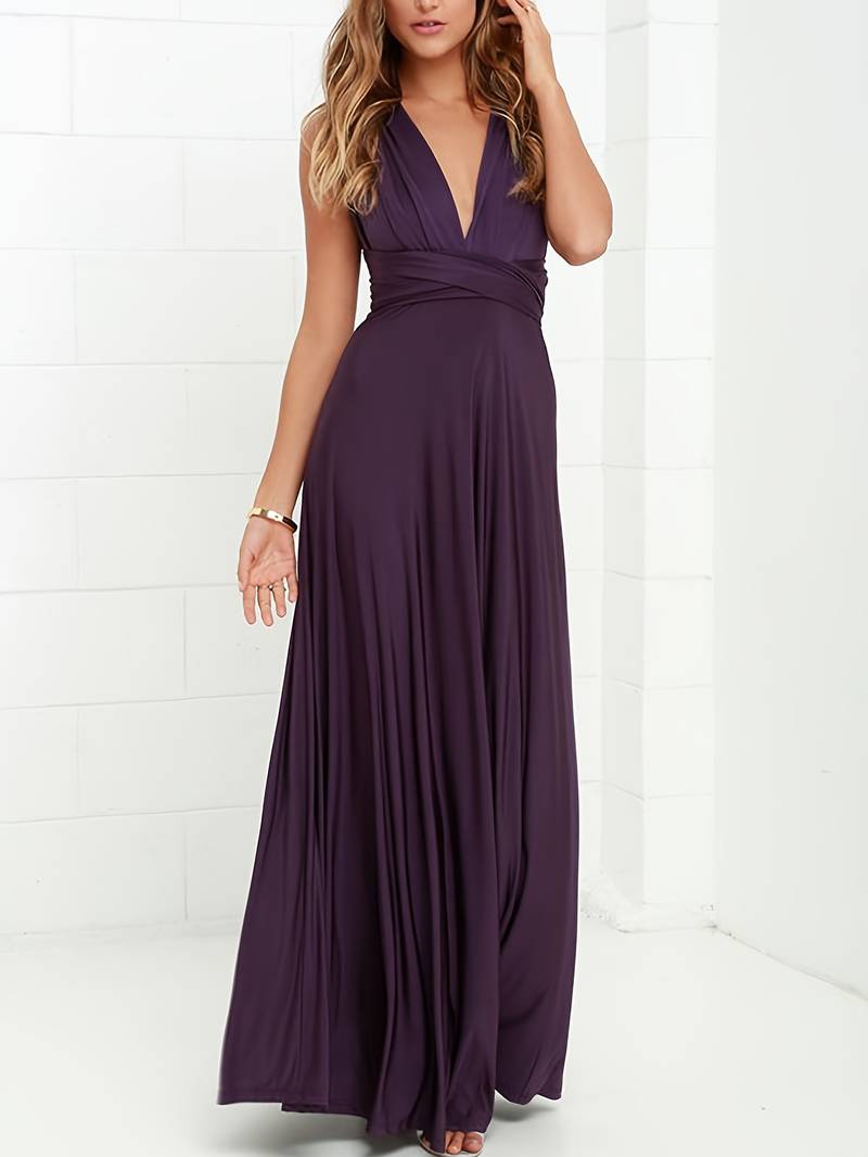 Serene - Un vestido maxi versátil que se puede transformar