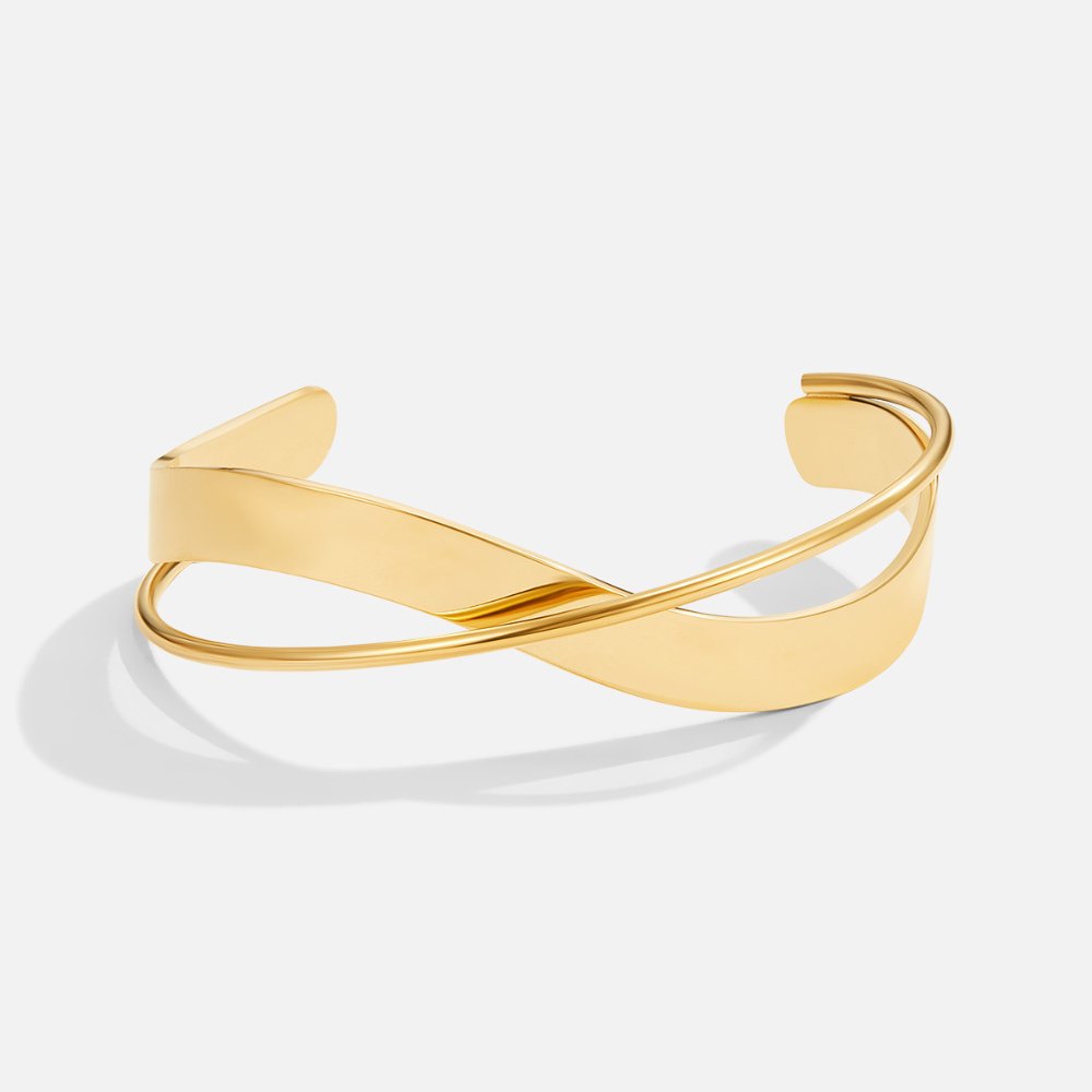 Arielle – Brazalete refinado dorado