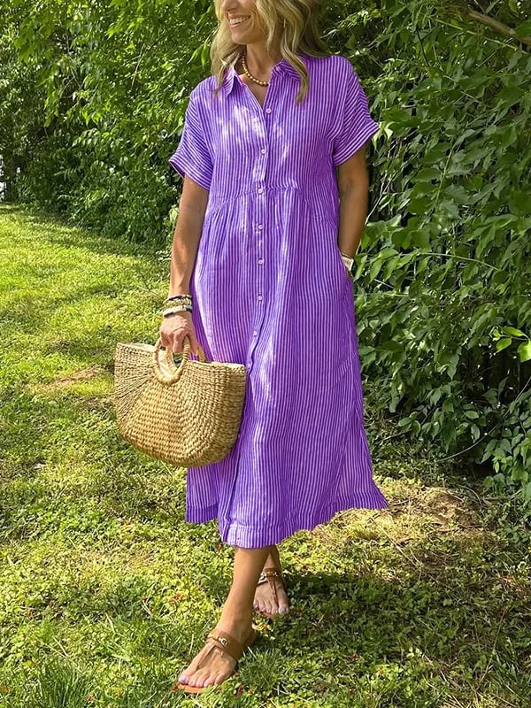 Corinne – Vestido camisa elegante para mujeres