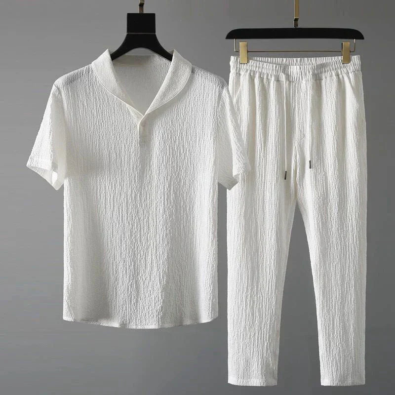 Luca - camiseta de manga corta con pantalón de tiro elástico
