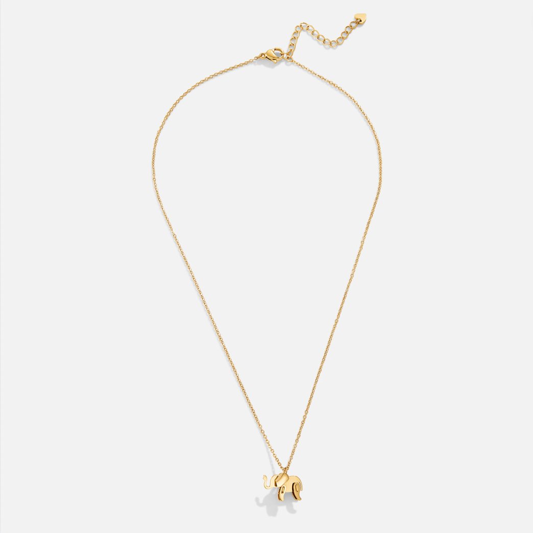Dione - Collar de elefante dorado